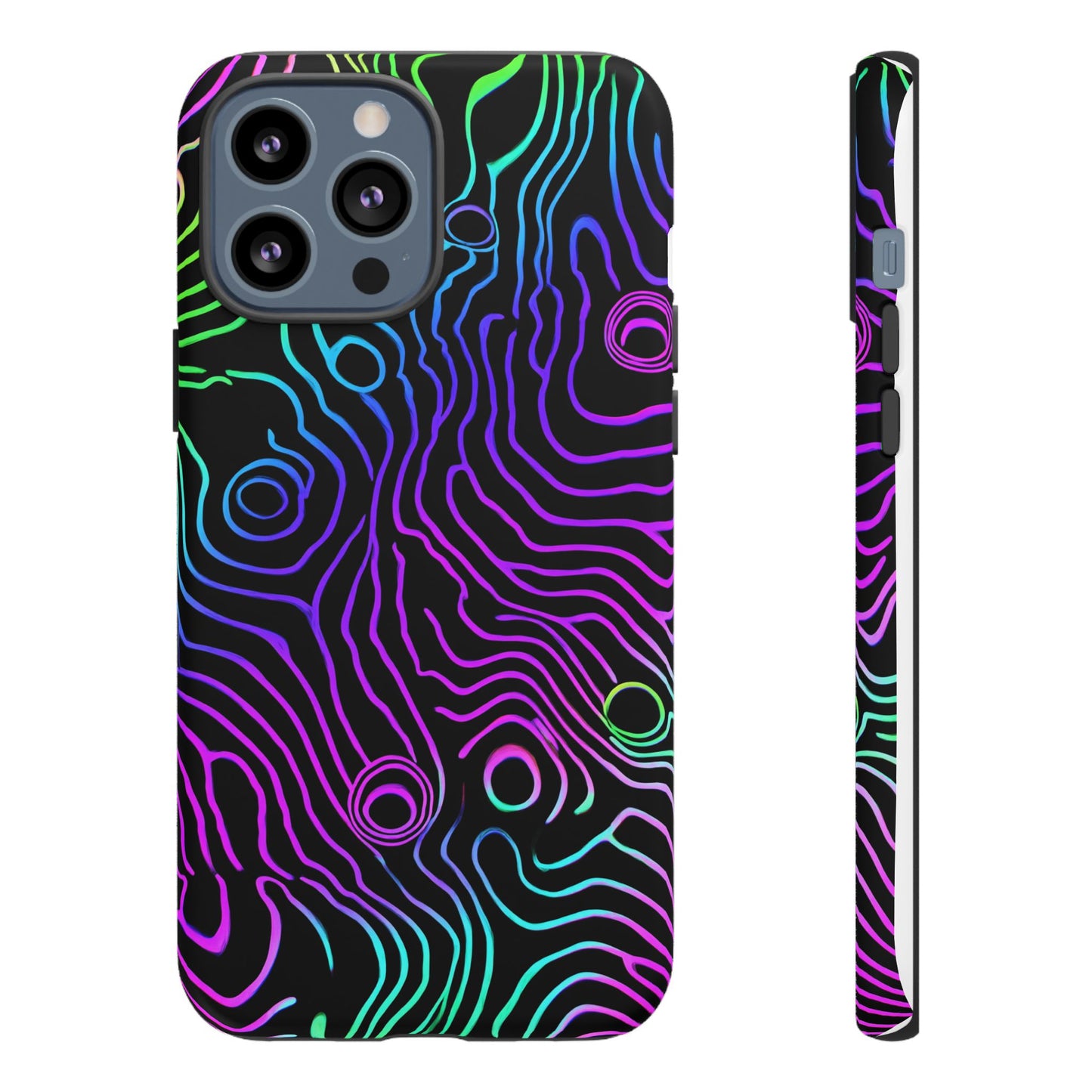 Topographic (iPhone X - iPhone 17 Pro Max) [TOUGH CASE]