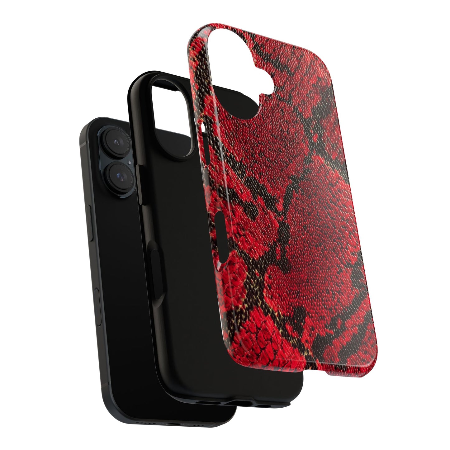 Red Snake Skin [TOUGH CASE]