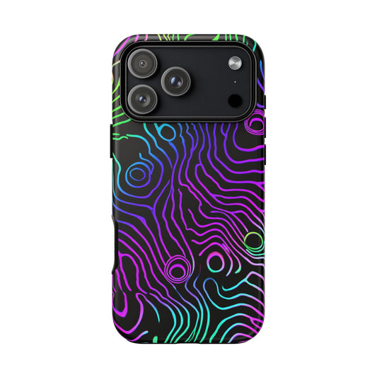 Topographic (iPhone X - iPhone 17 Pro Max) [TOUGH CASE]