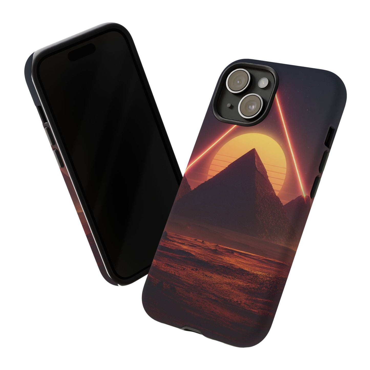 Retro Pyramid Sunset [TOUGH CASE]