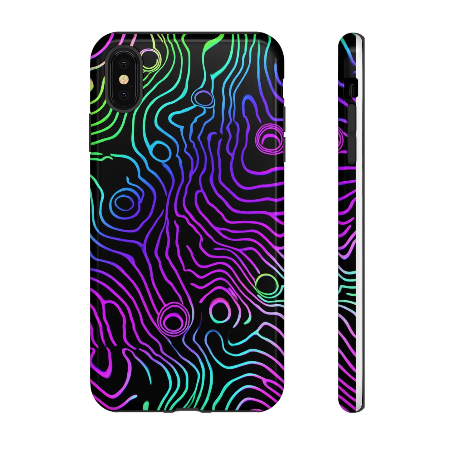Topographic (iPhone X - iPhone 17 Pro Max) [TOUGH CASE]