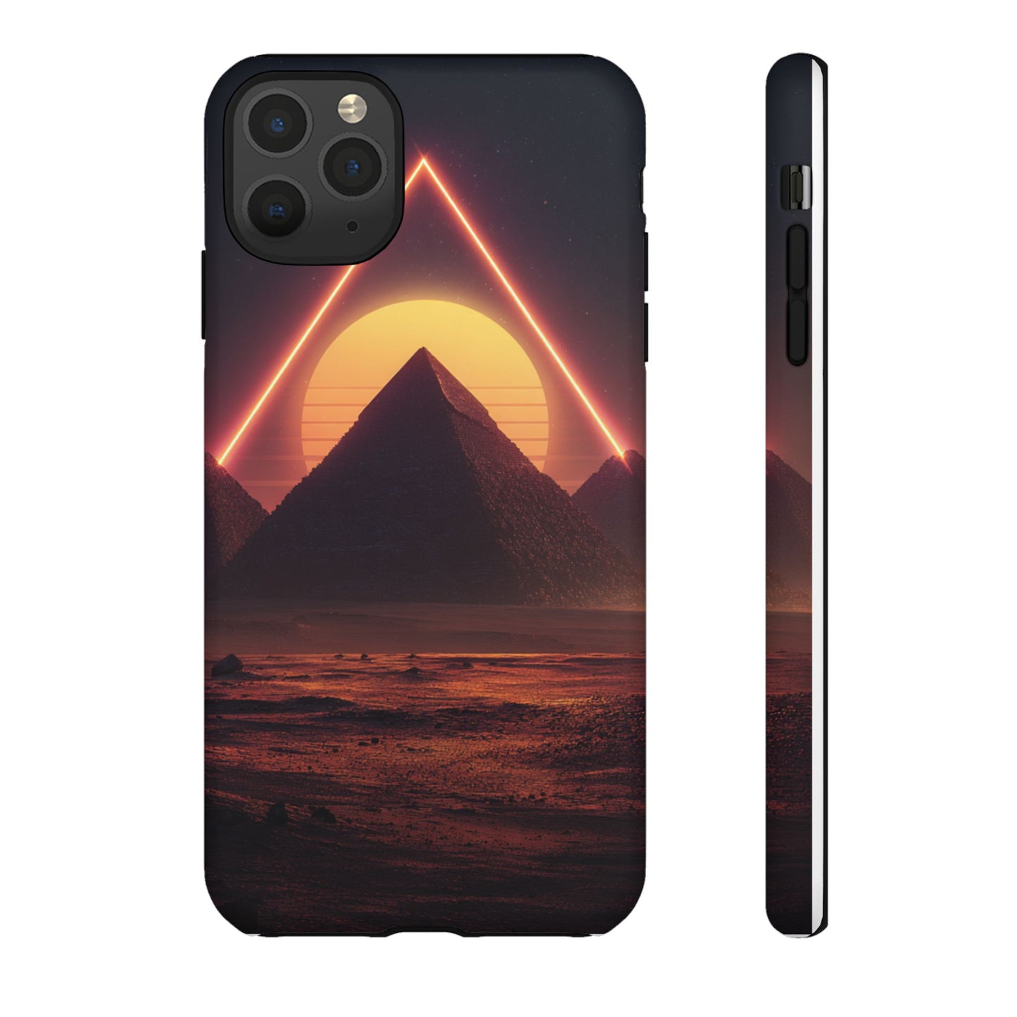 Retro Pyramid Sunset [TOUGH CASE]