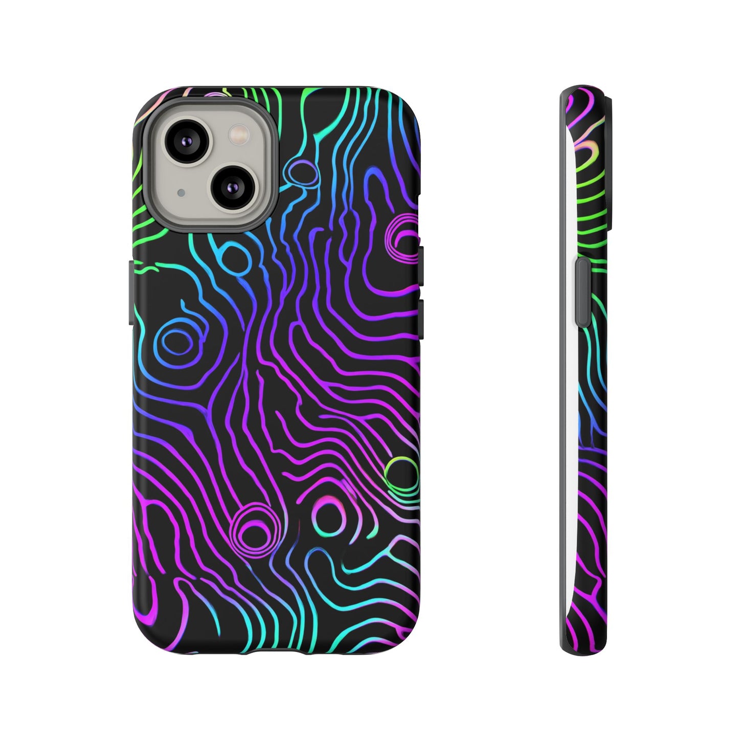 Topographic (iPhone X - iPhone 17 Pro Max) [TOUGH CASE]