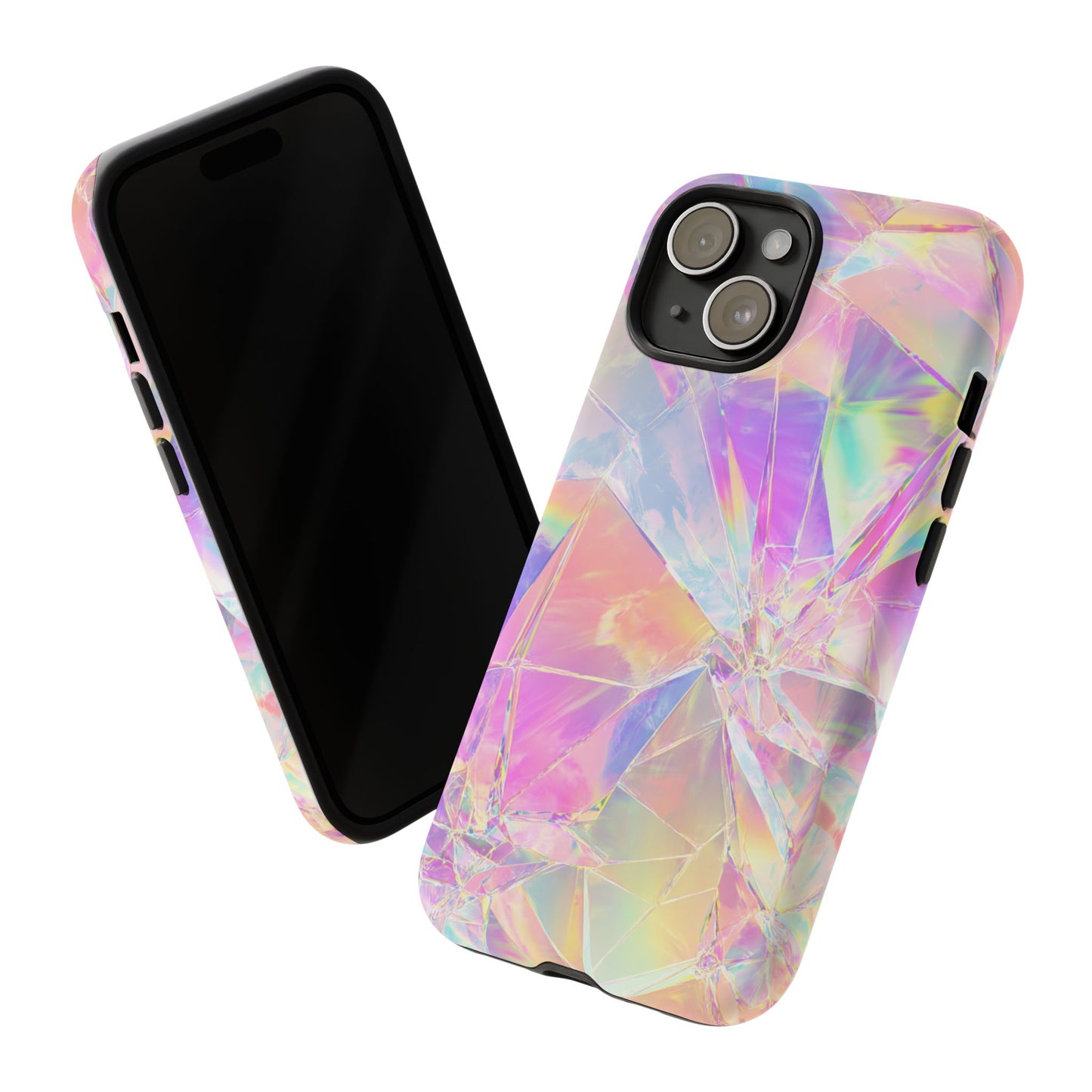 Iridescent Shards Phone Case (iPhone X - iPhone 17 Pro Max) [TOUGH CASE]