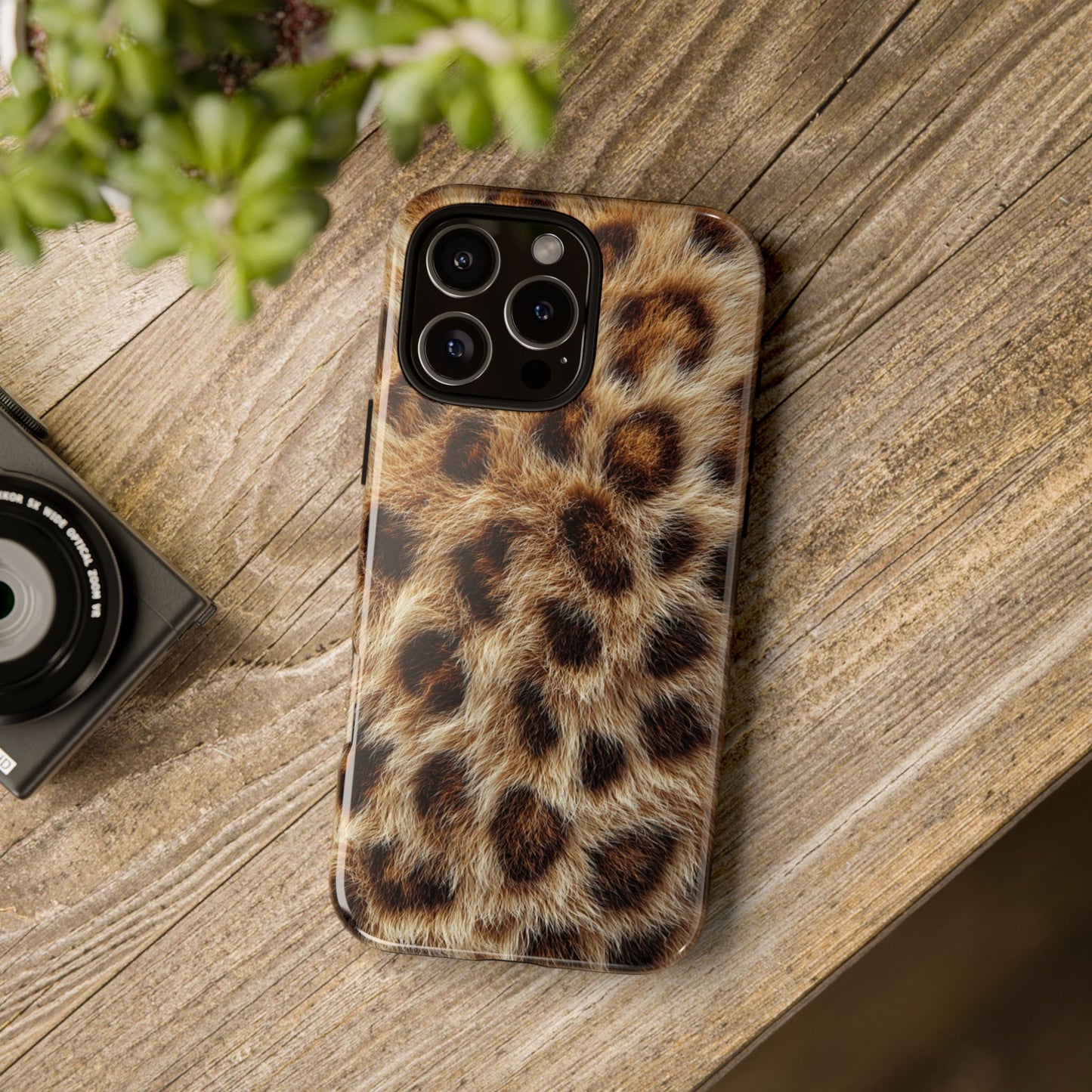 Leopard Print (iPhone X - iPhone 17 Pro Max) [TOUGH CASE]