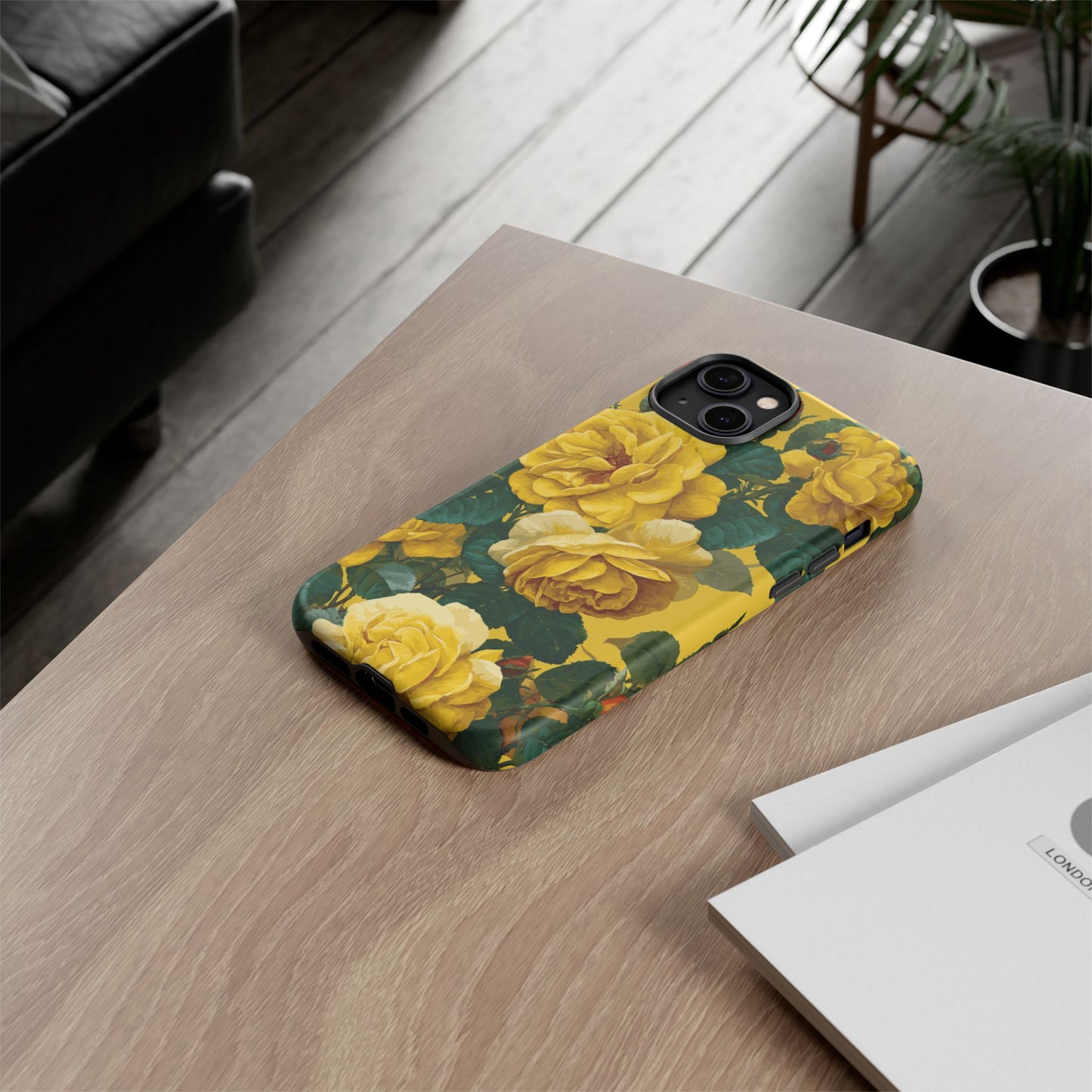 Floral Yellow Roses [TOUGH CASE]