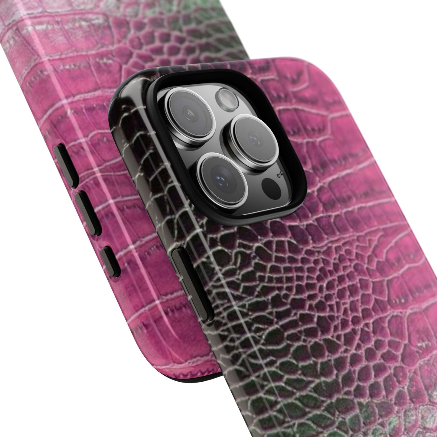 Purple Crocodile Leather [TOUGH CASE]