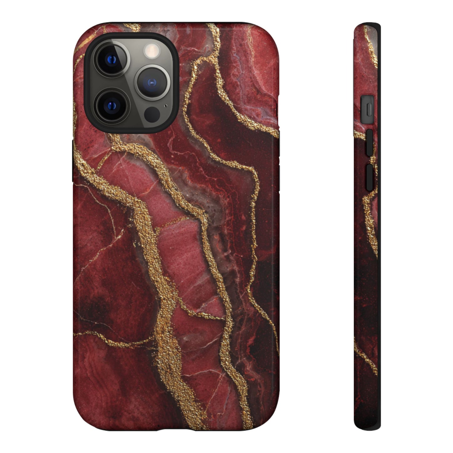 Red & Gold Marble [TOUGH CASE]