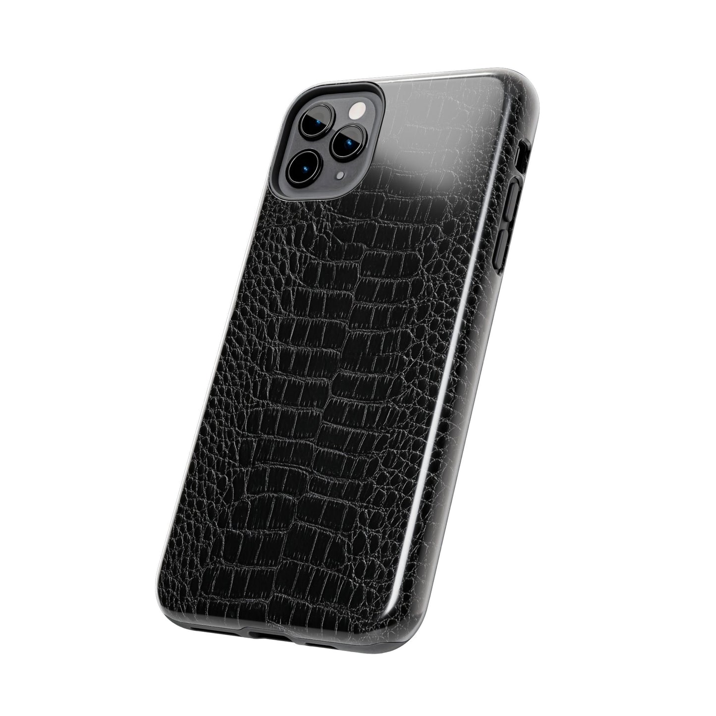 Black Crocodile Skin