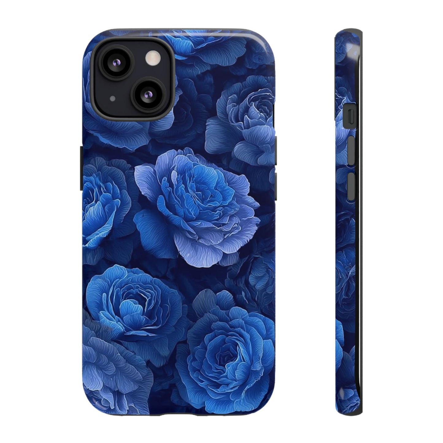 Floral Blue Roses [TOUGH CASE]