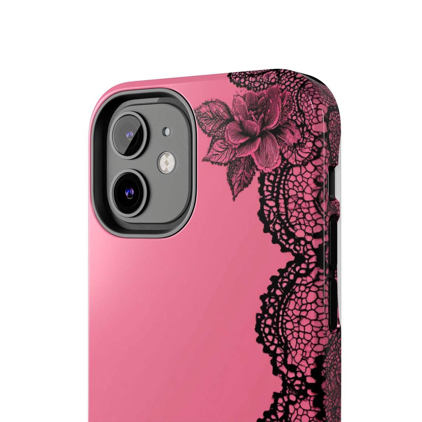 Pink Floral Lace