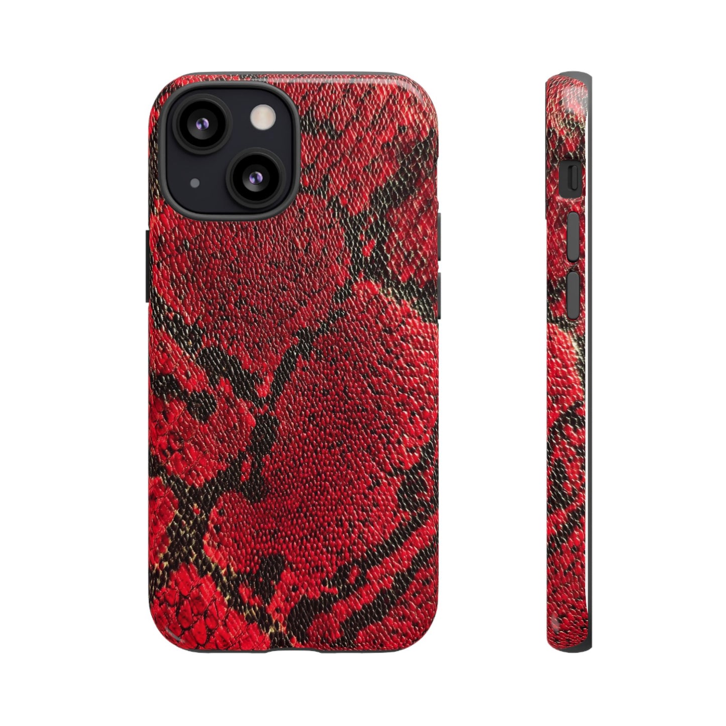 Red Snake Skin [TOUGH CASE]