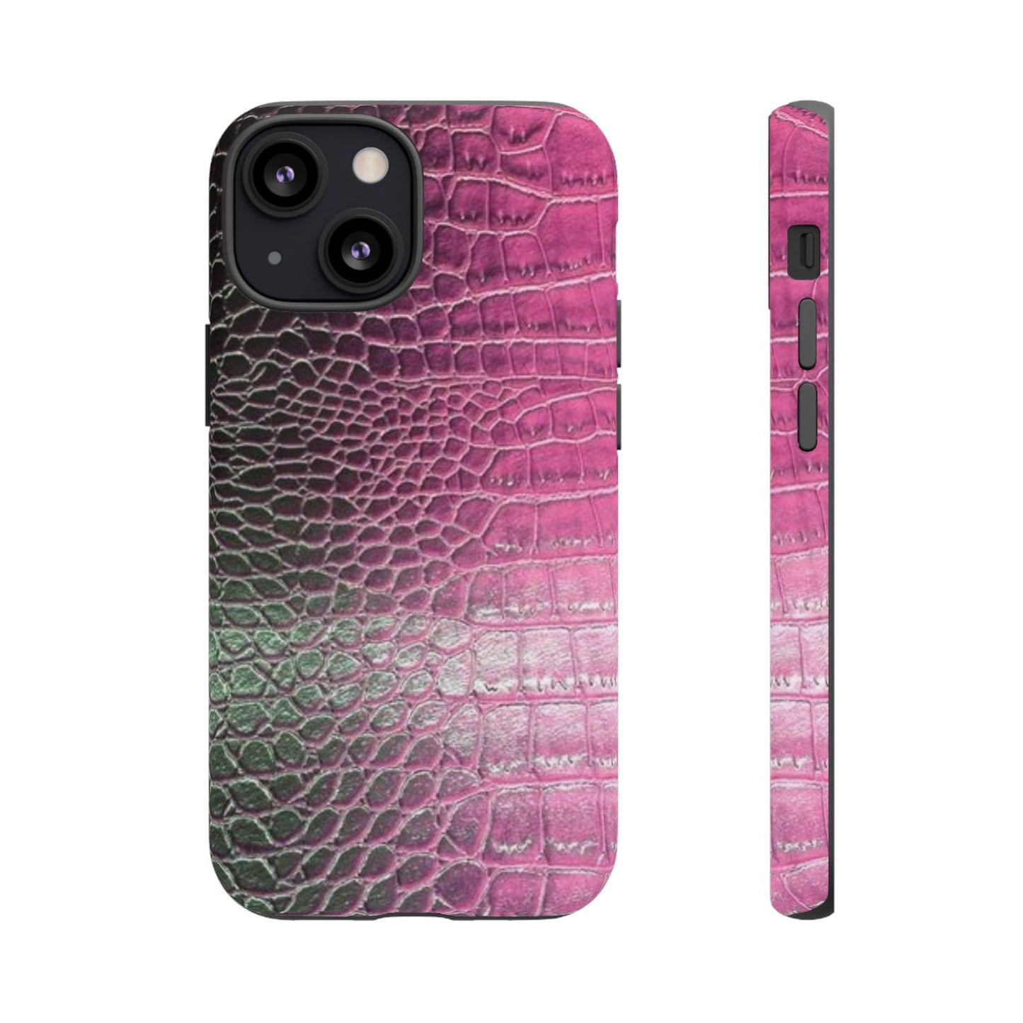 Purple Crocodile Leather [TOUGH CASE]