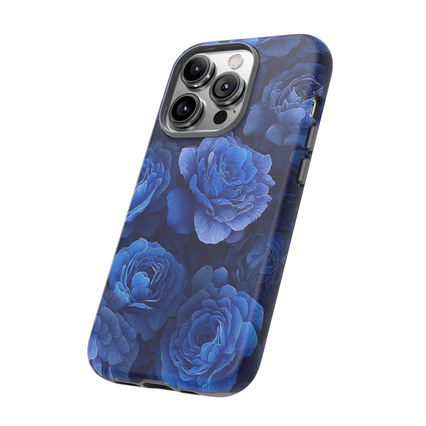 Floral Blue Roses [TOUGH CASE]