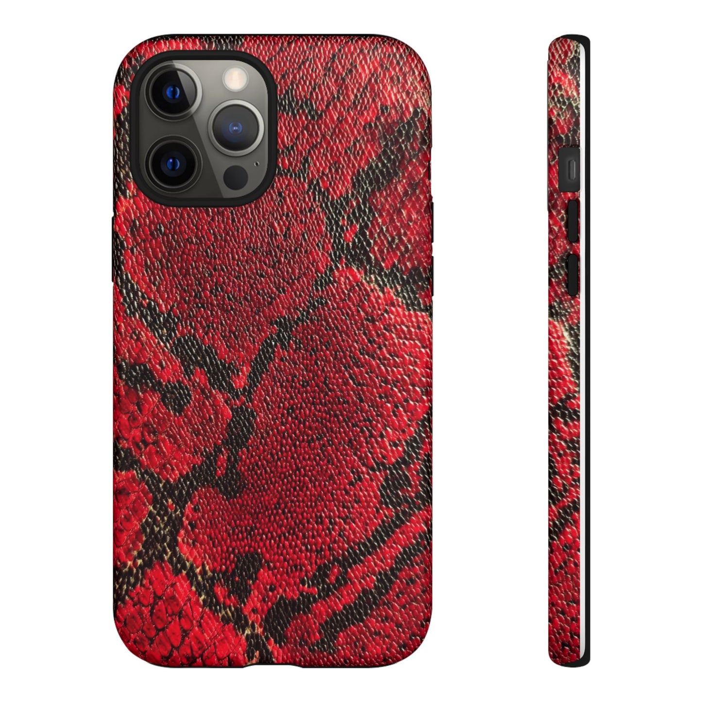 Red Snake Skin [TOUGH CASE]