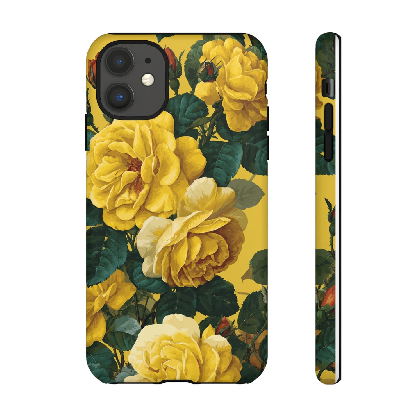 Floral Yellow Roses [TOUGH CASE]