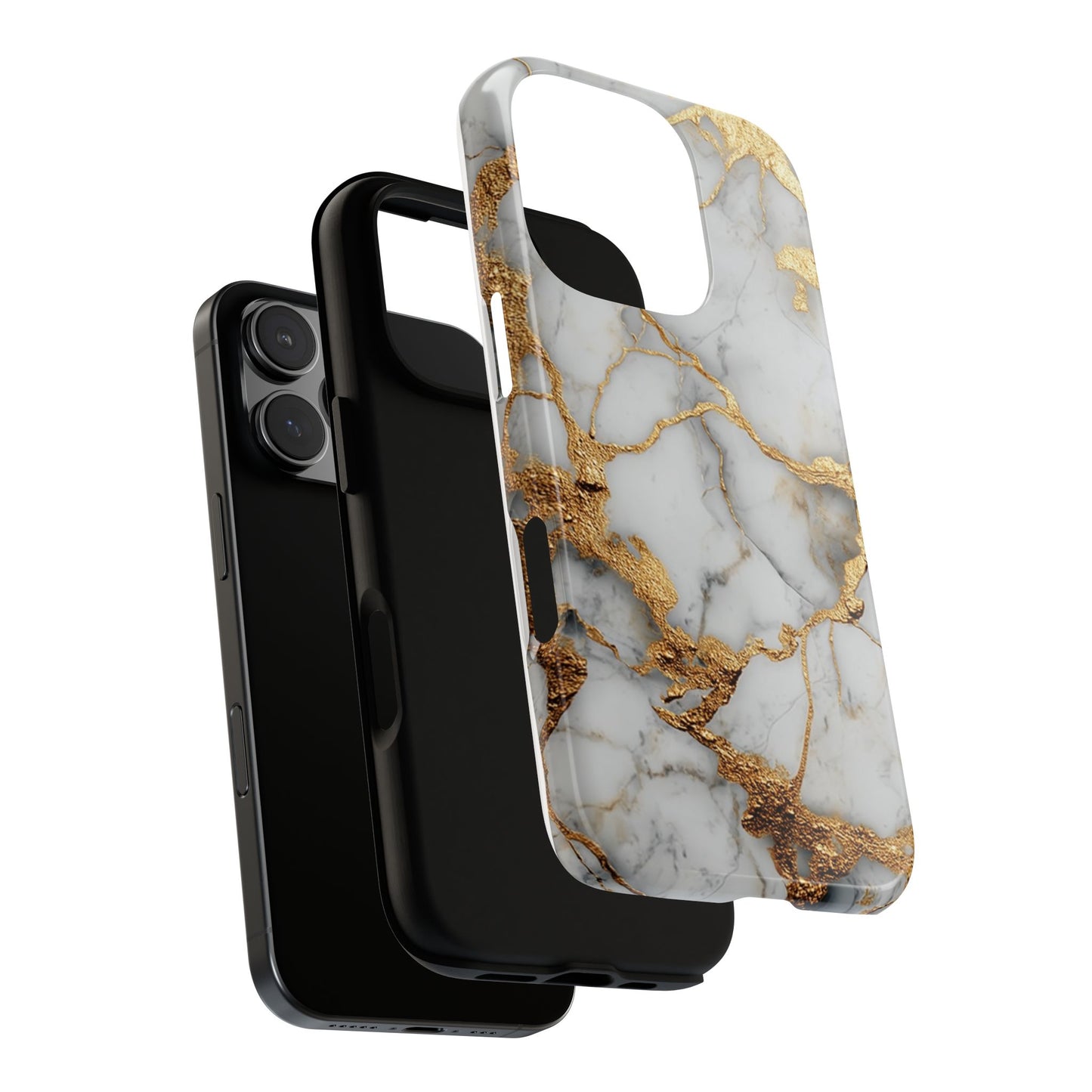 White & Gold Marble [TOUGH CASE]