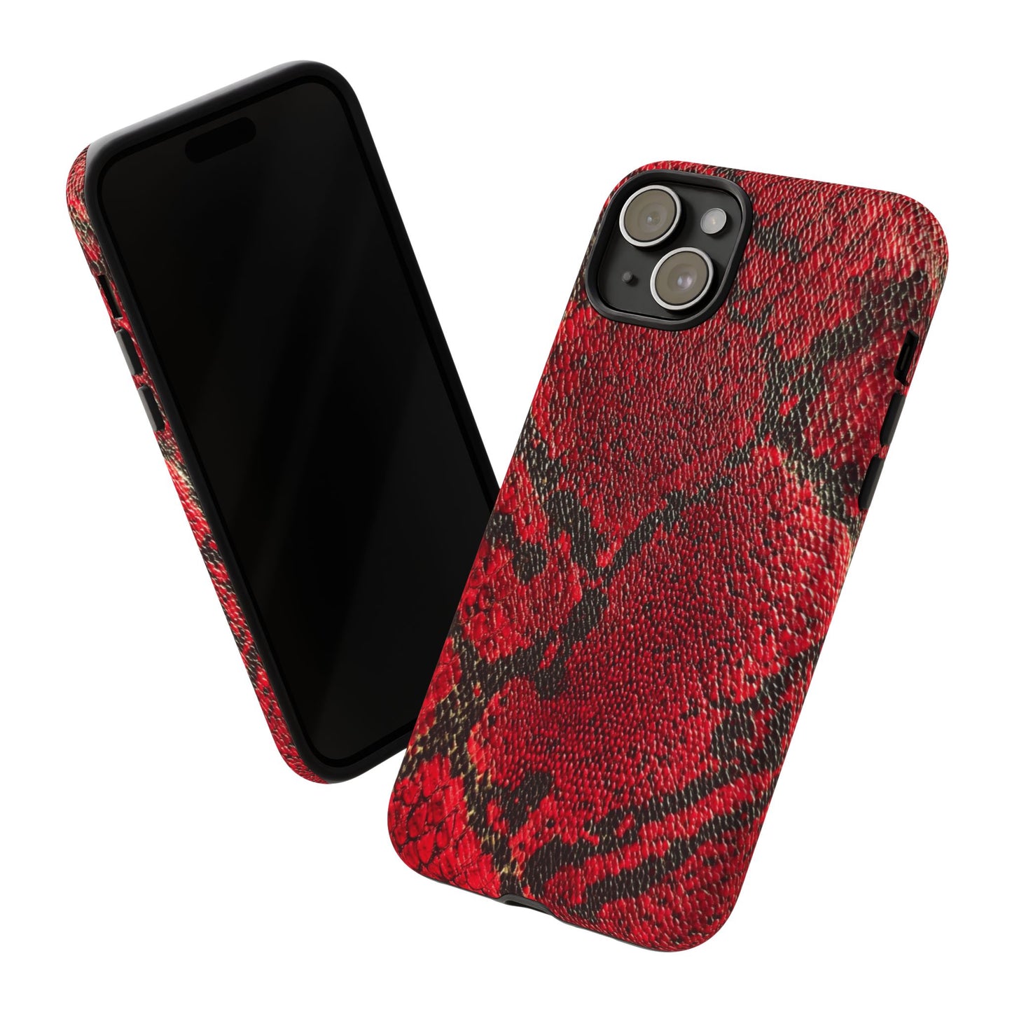 Red Snake Skin [TOUGH CASE]