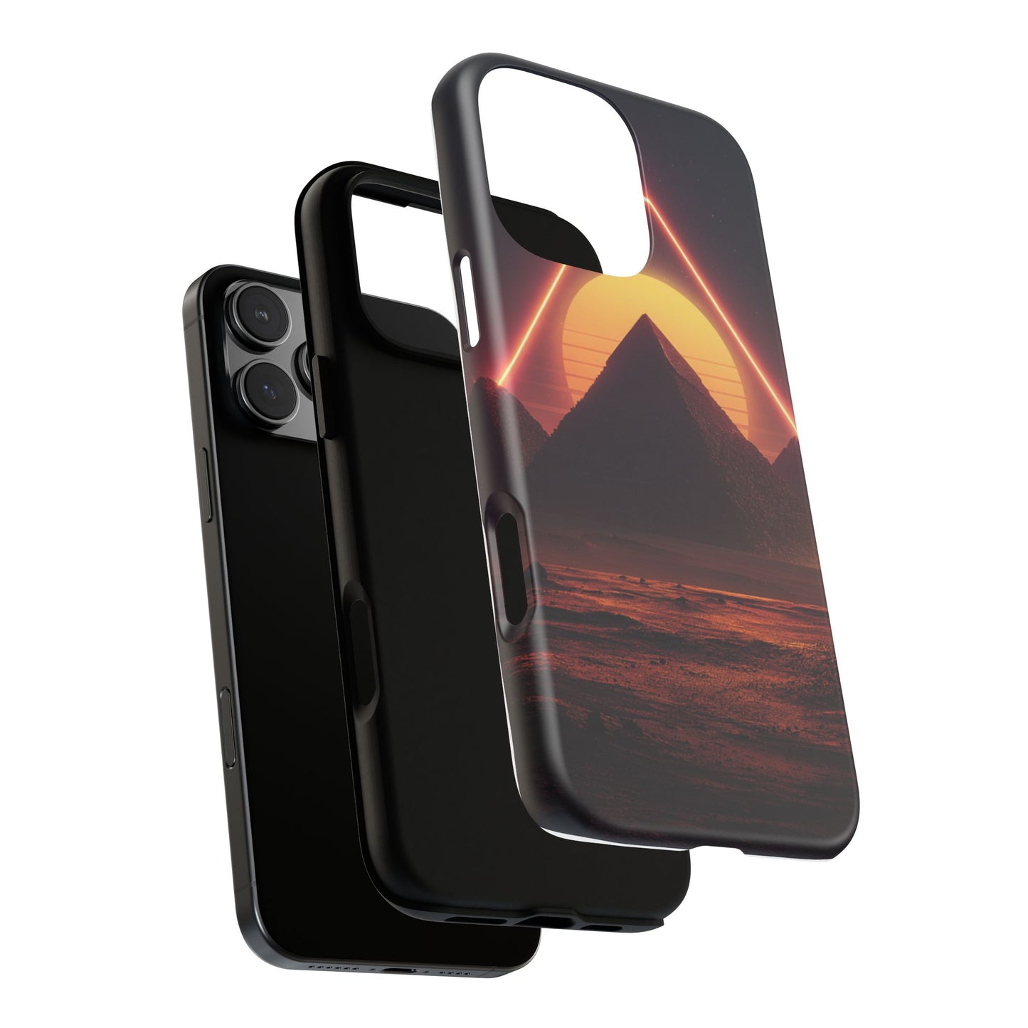 Retro Pyramid Sunset [TOUGH CASE]
