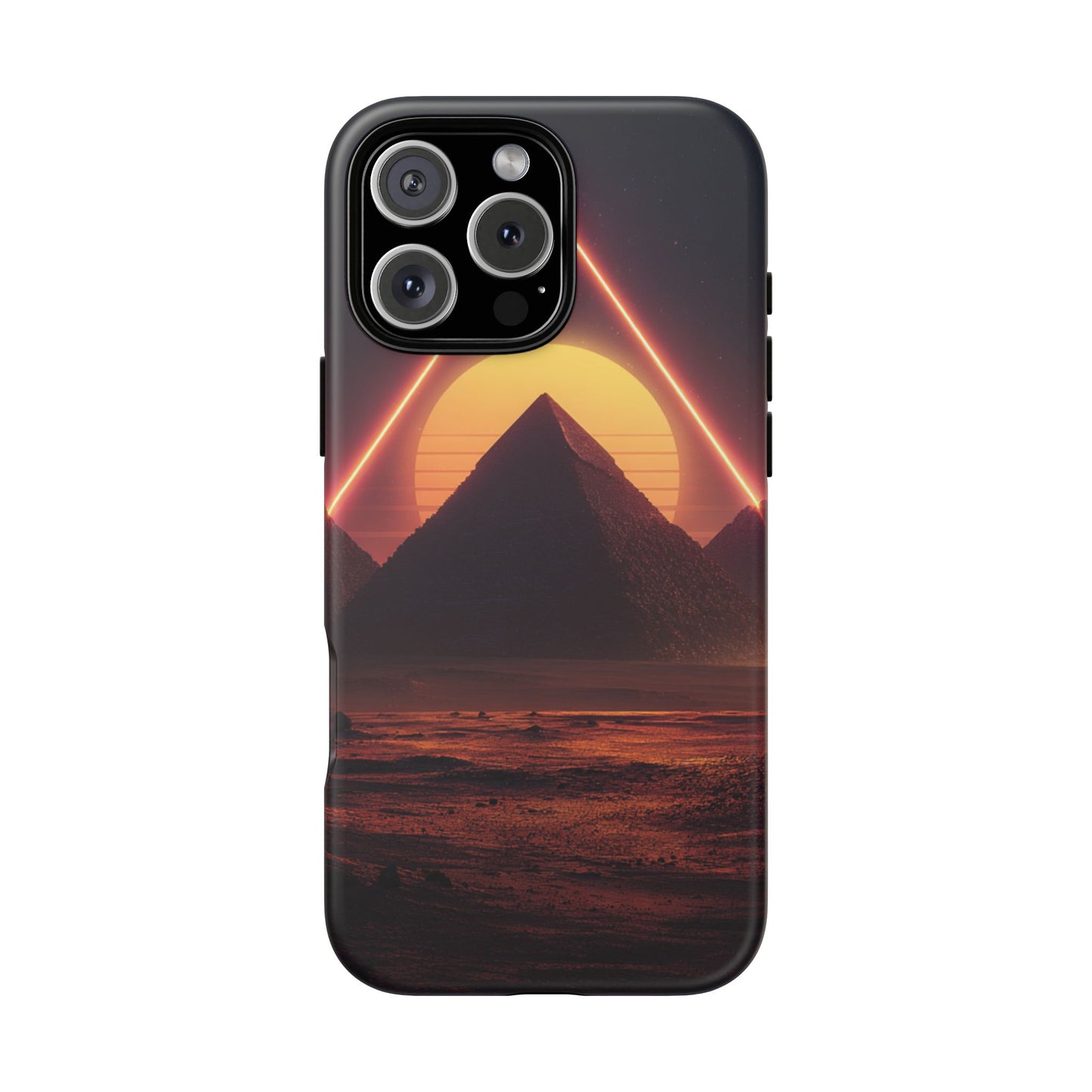 Retro Pyramid Sunset [TOUGH CASE]