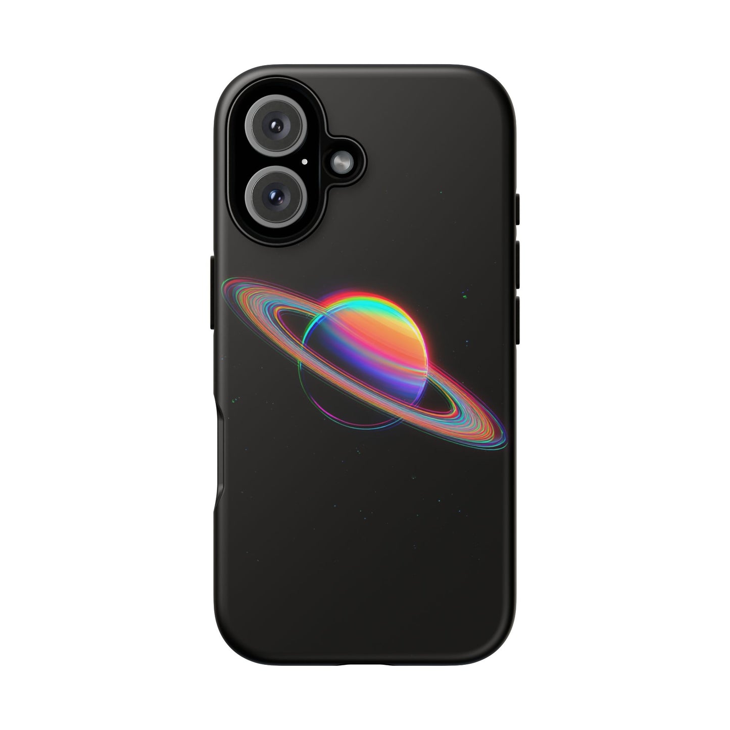 Glitched Saturn – (iPhone X - iPhone 17 Pro Max) [TOUGH CASE]