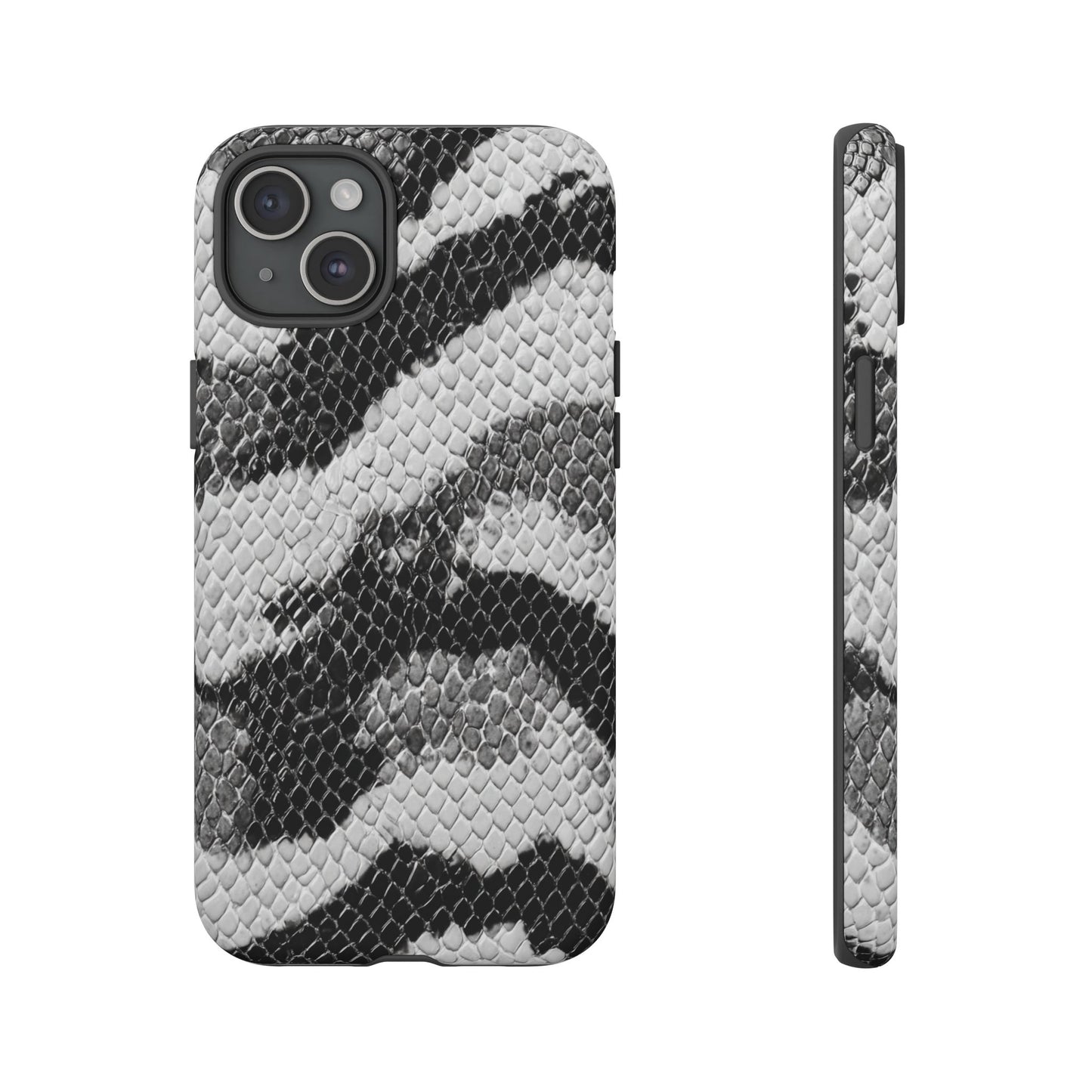 Black & White Snakeskin [TOUGH CASE]