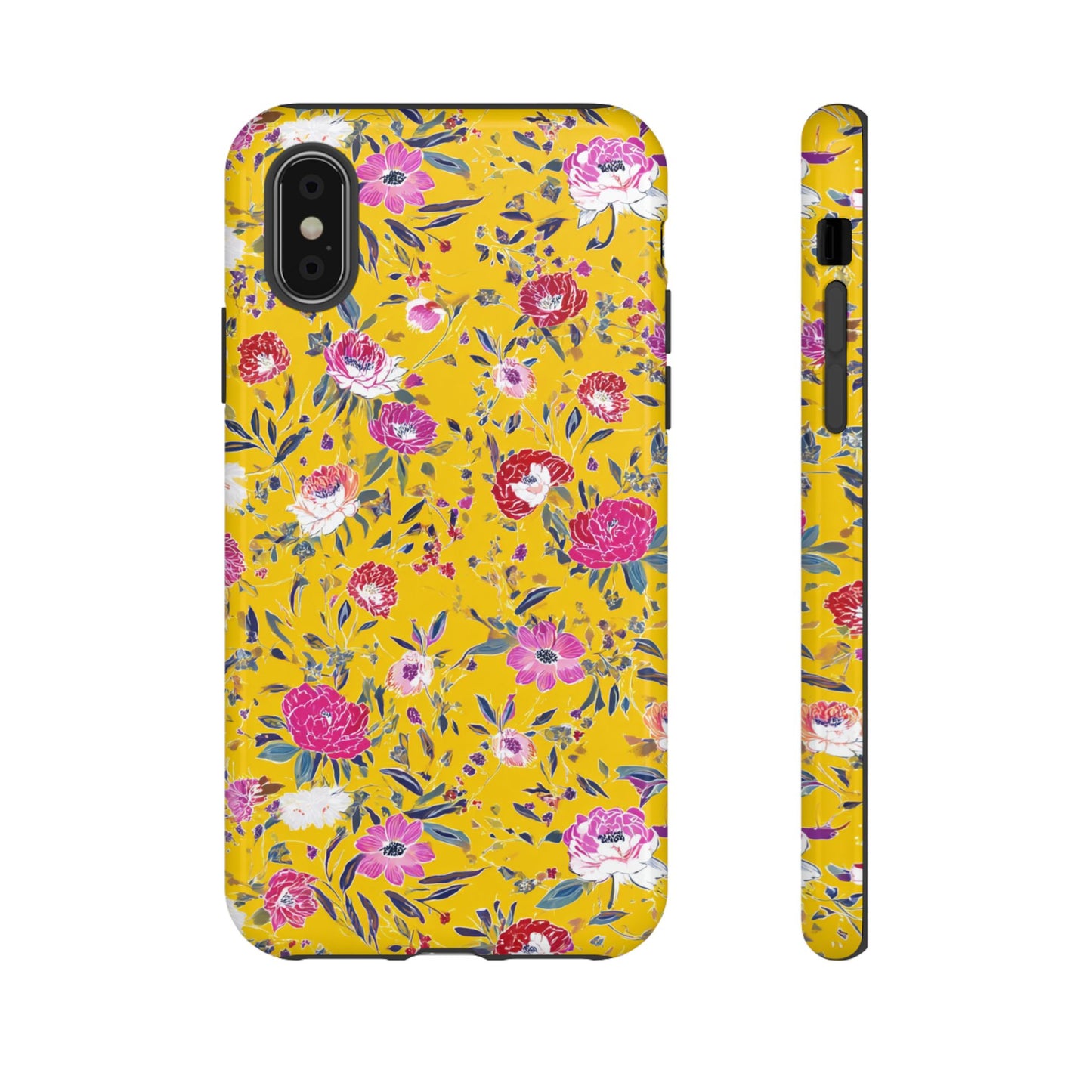 Floral 01 (iPhone X - iPhone 17 Pro Max) [TOUGH CASE]