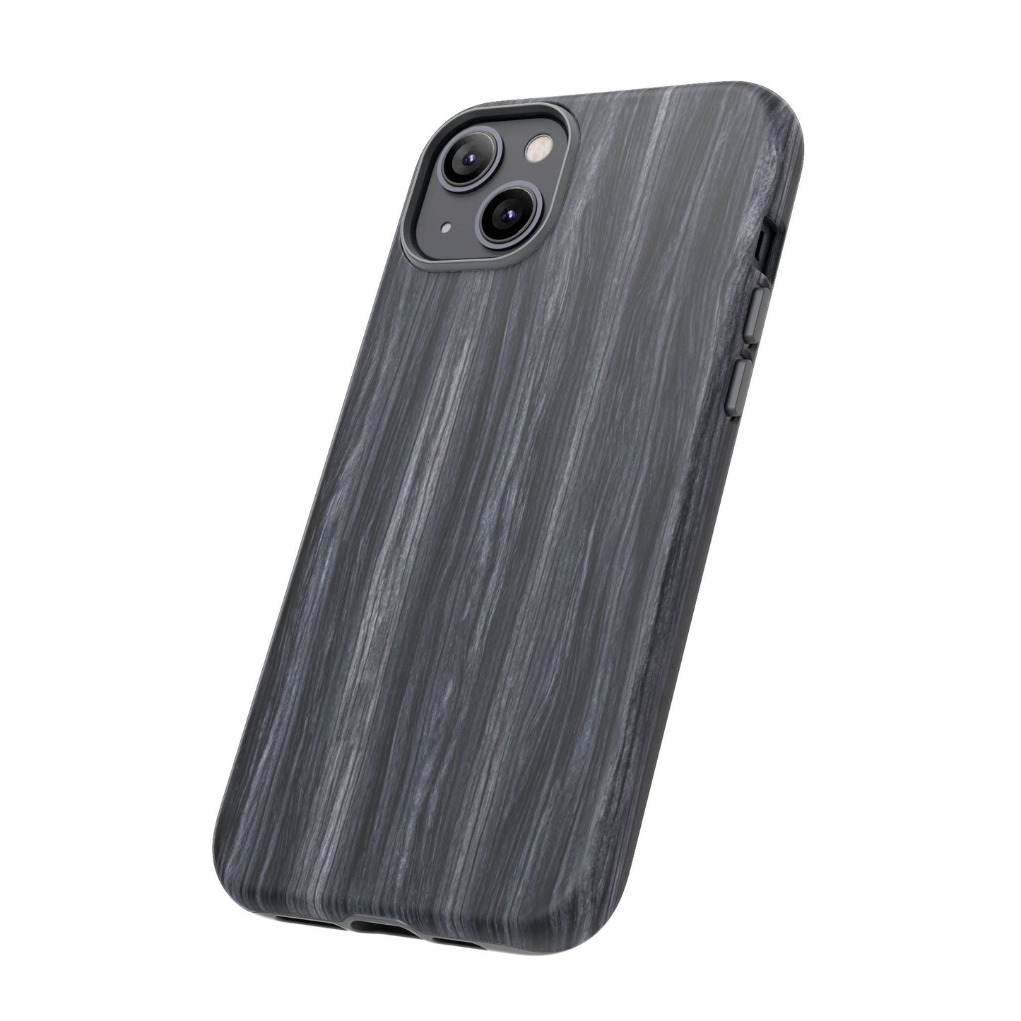 Black Wood (iPhone X - iPhone 17 Pro Max) [TOUGH CASE]