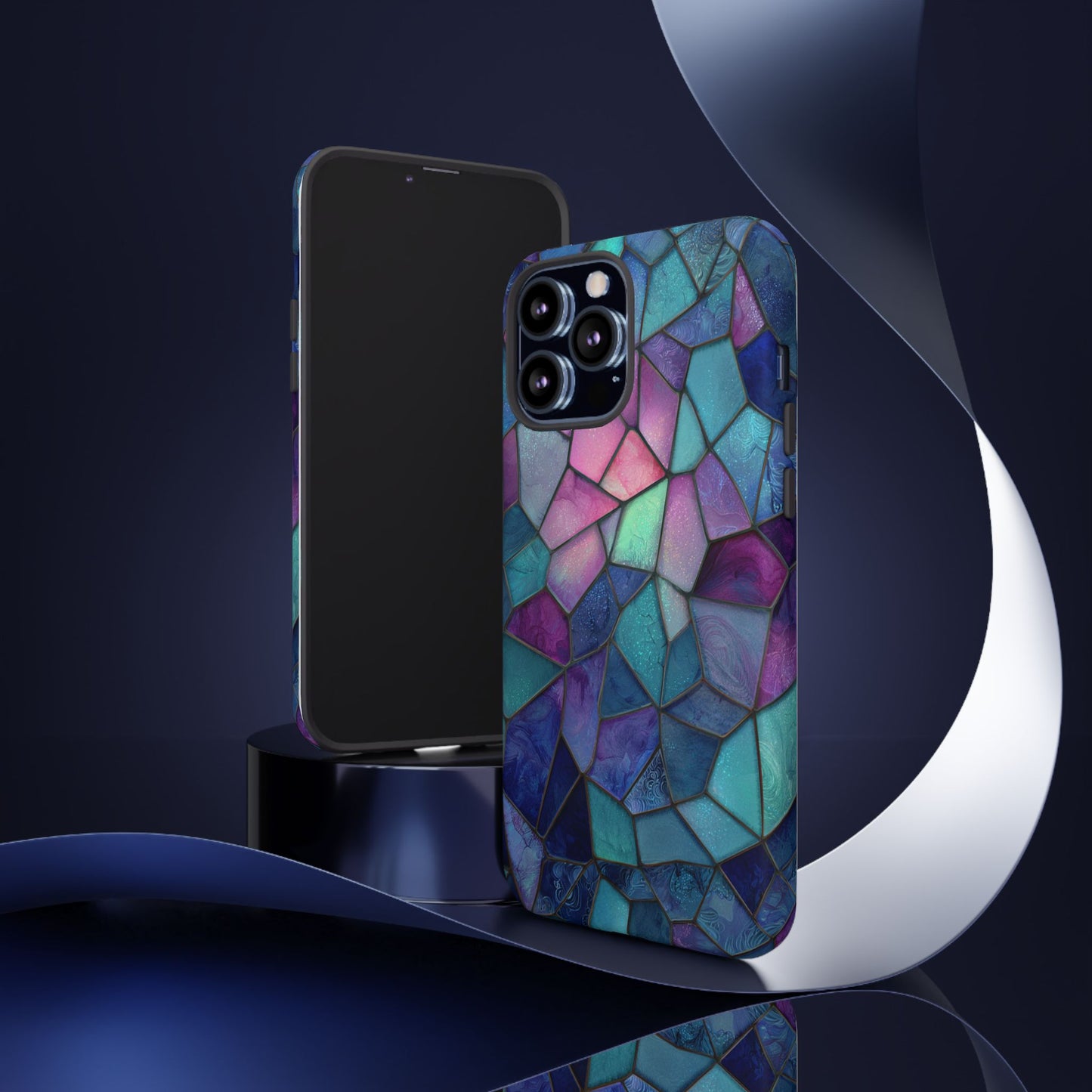 Stained Glass (iPhone X - iPhone 17 Pro Max) [TOUGH CASE]