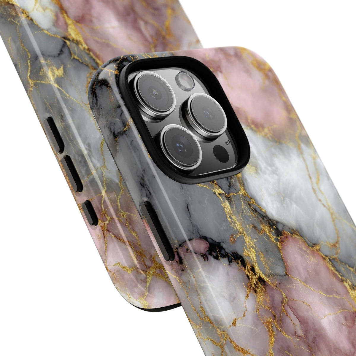 Rose & White Marble