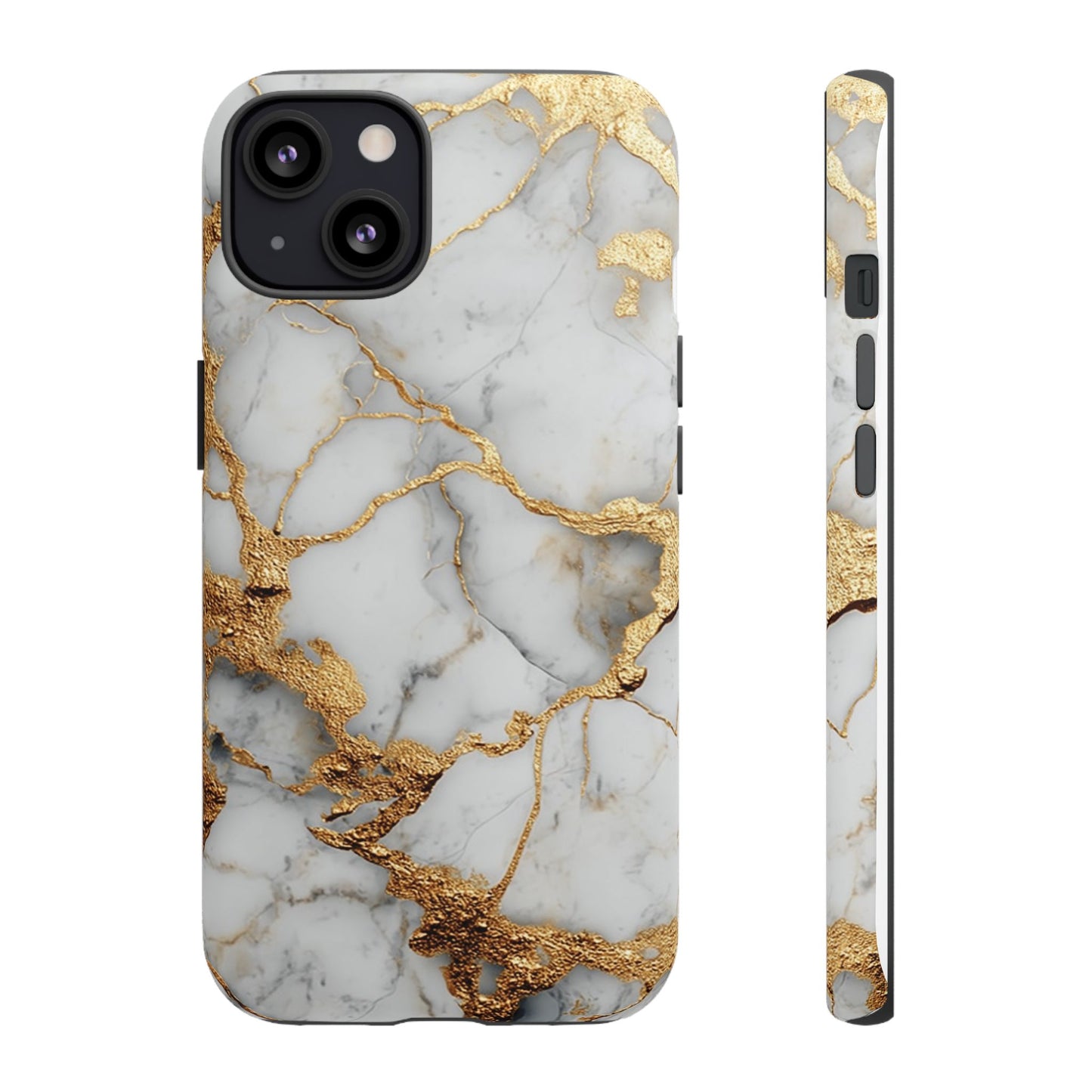 White & Gold Marble [TOUGH CASE]