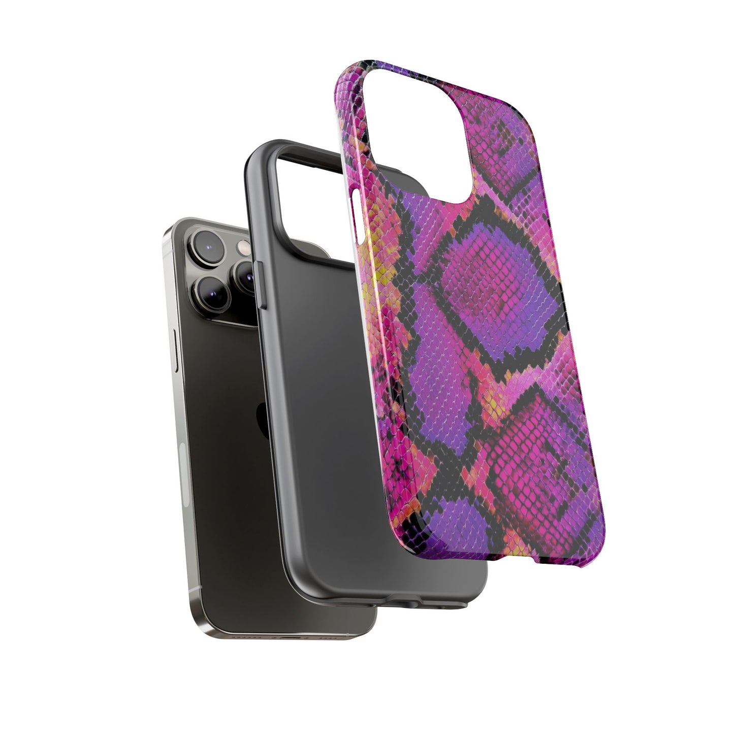 Purple Pink Snake Skin [TOUGH CASE]