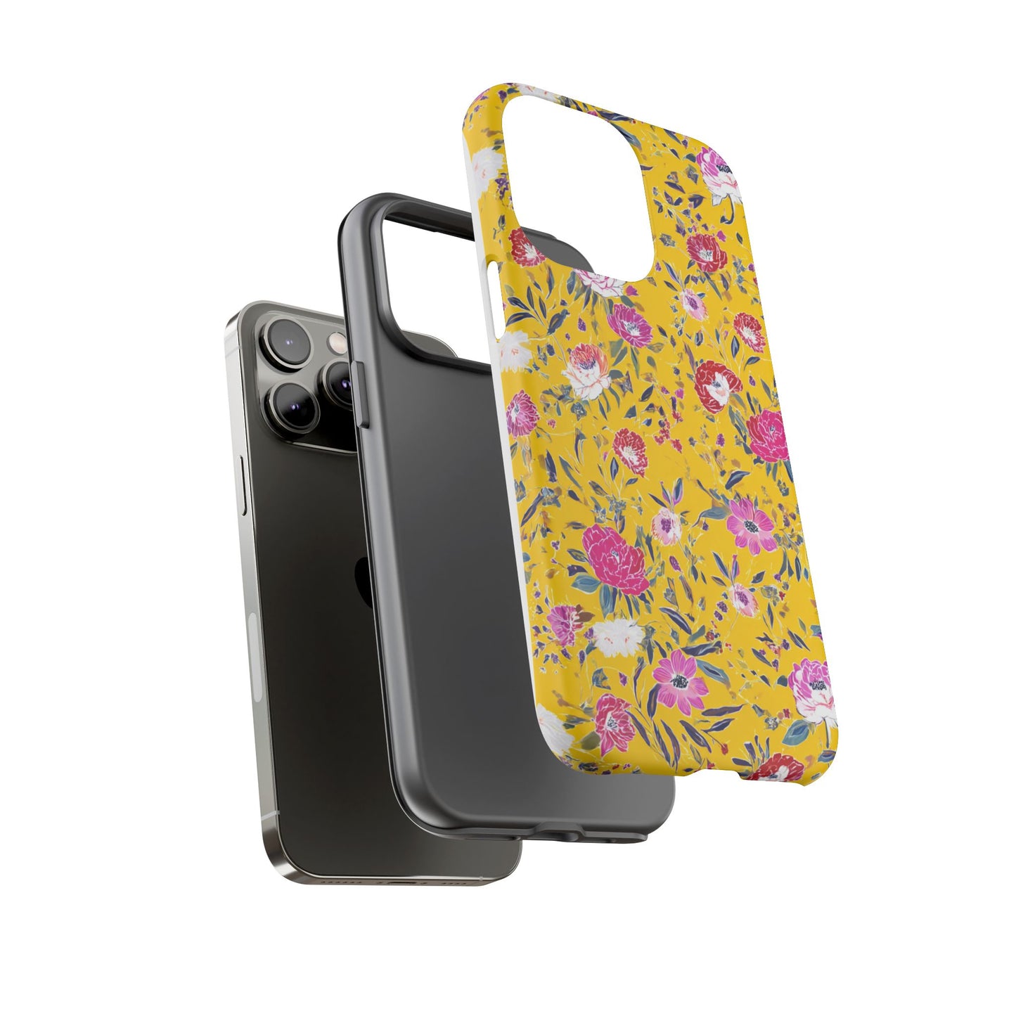 Floral 01 (iPhone X - iPhone 17 Pro Max) [TOUGH CASE]
