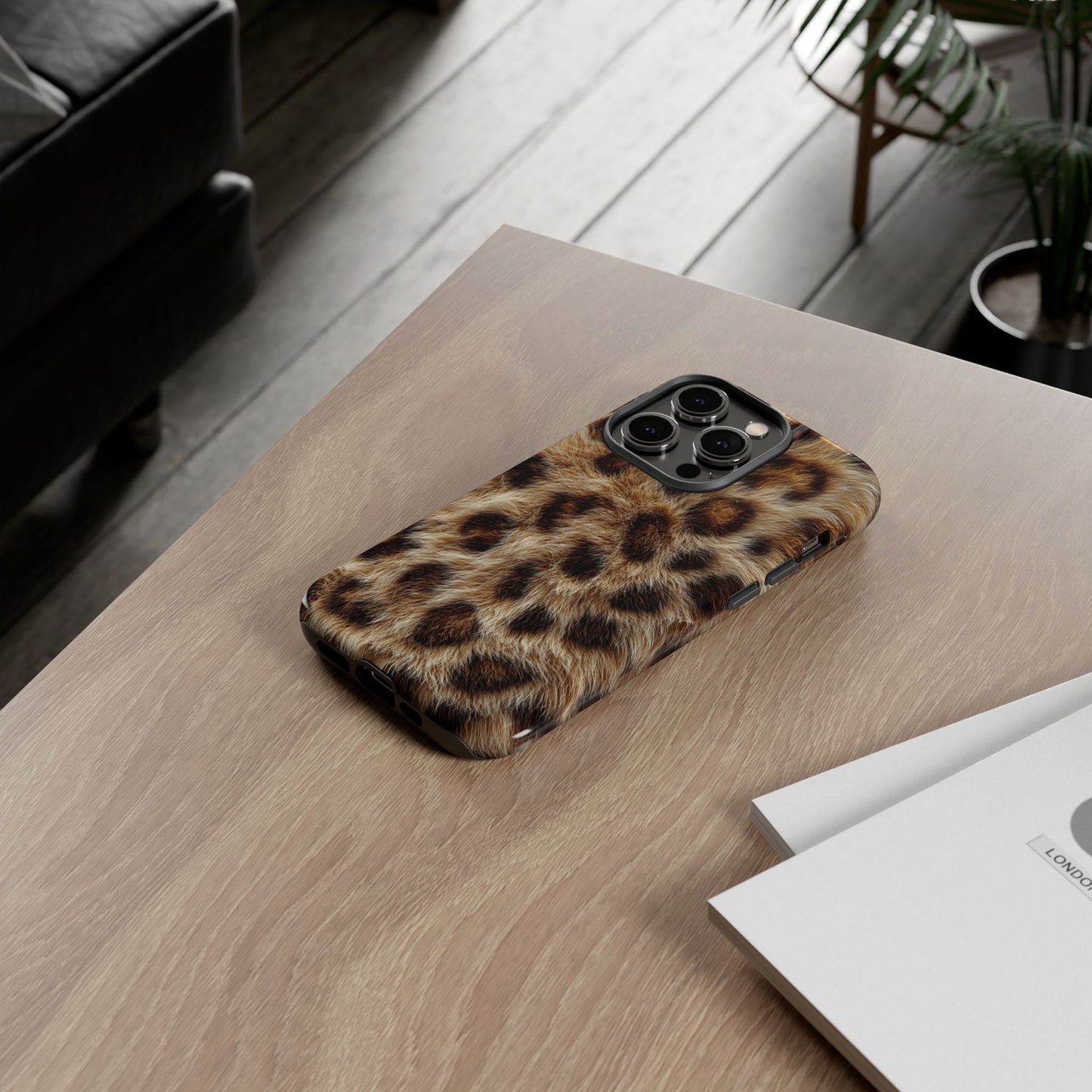 Leopard Print (iPhone X - iPhone 17 Pro Max) [TOUGH CASE]