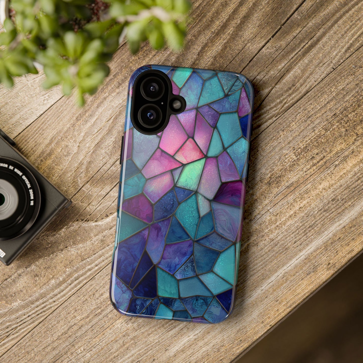 Stained Glass (iPhone X - iPhone 17 Pro Max) [TOUGH CASE]