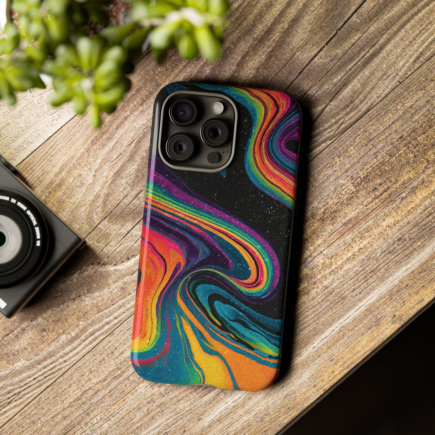 Rainbow Swirls [TOUGH CASE]