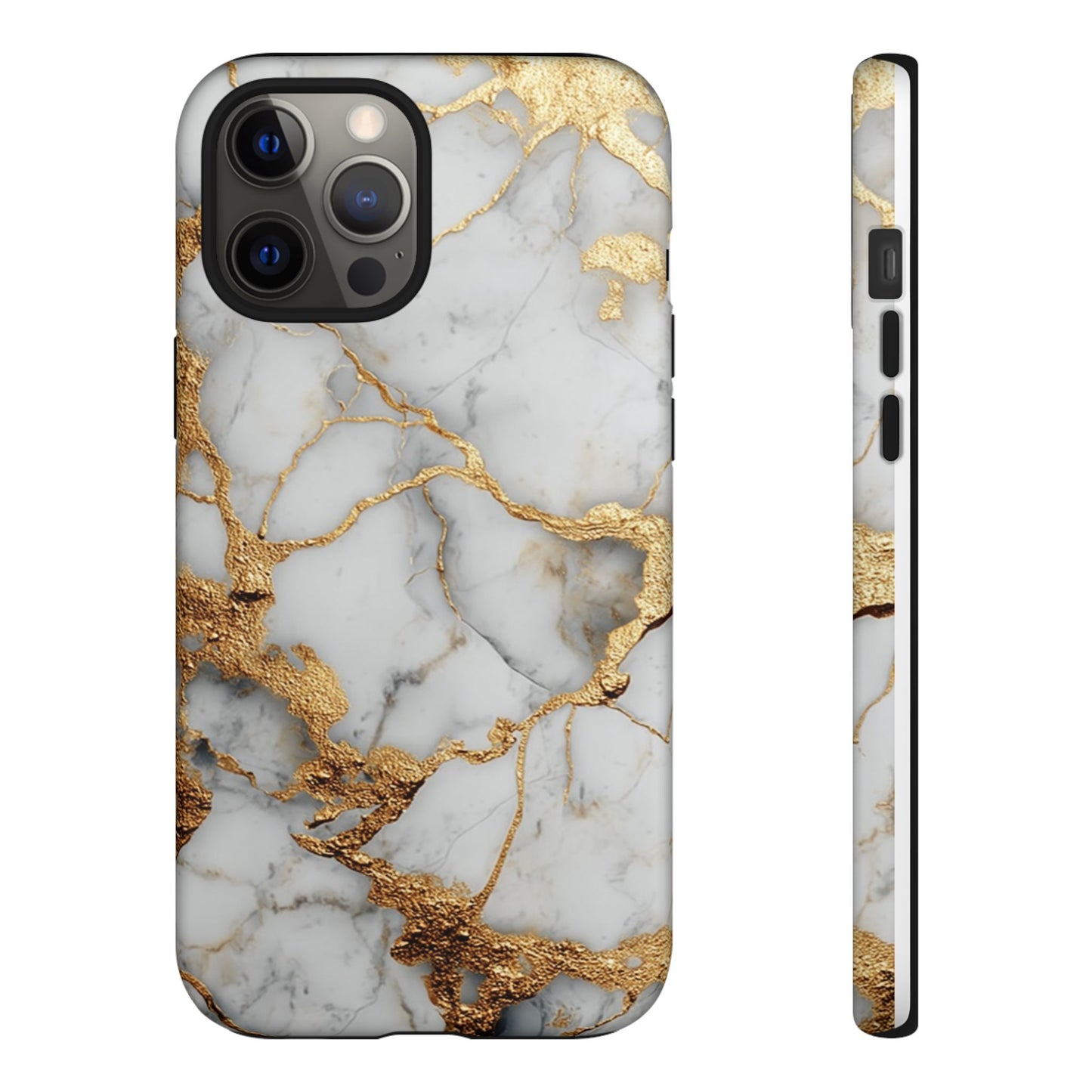 White & Gold Marble [TOUGH CASE]