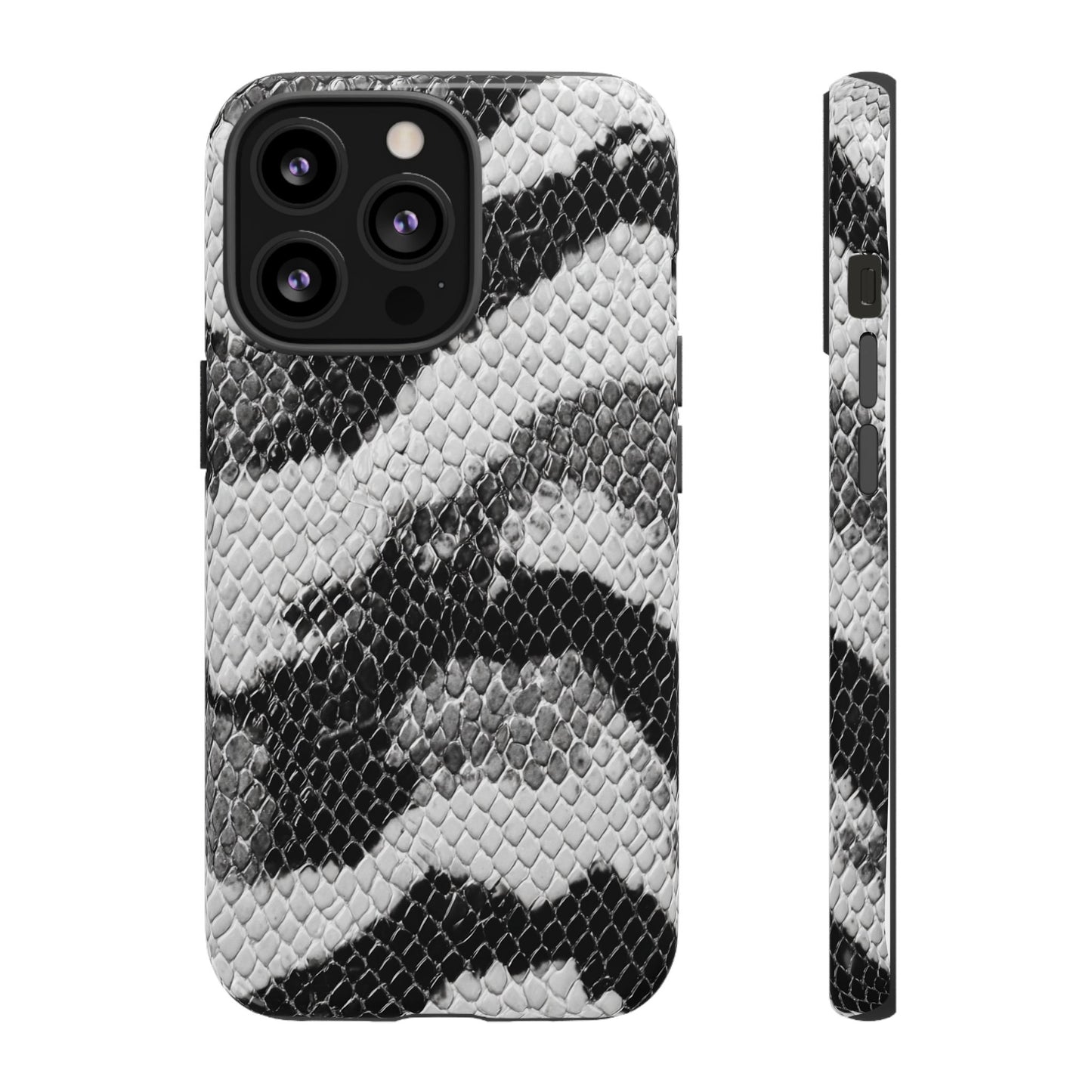 Black & White Snakeskin [TOUGH CASE]