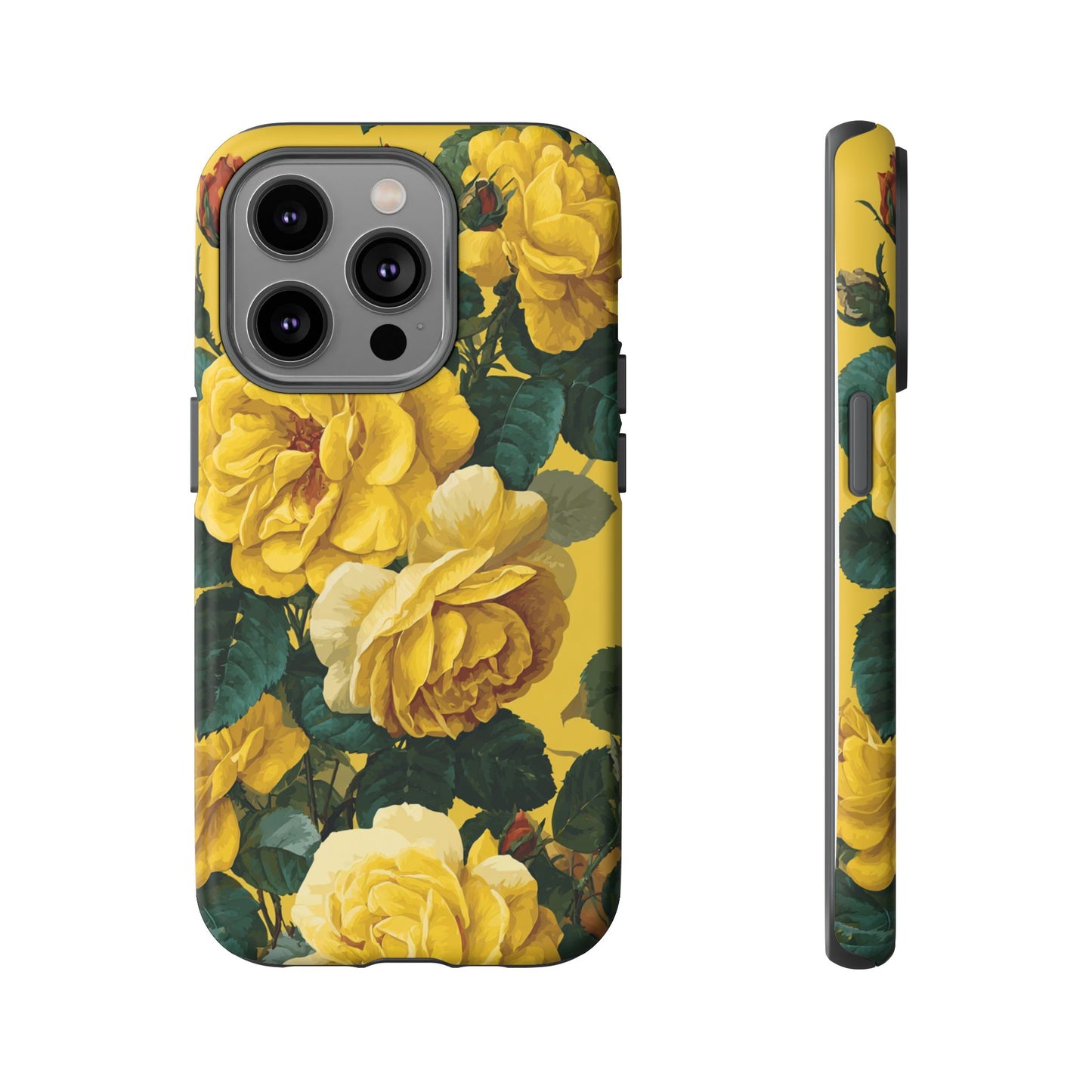 Floral Yellow Roses [TOUGH CASE]