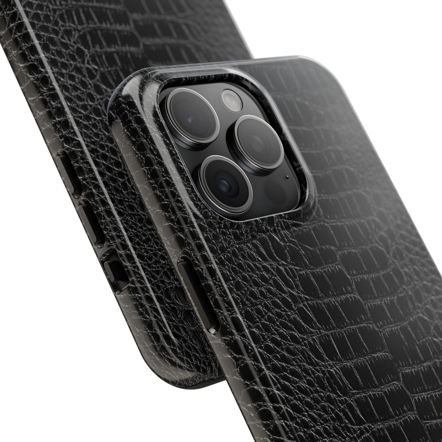 Black Crocodile Skin
