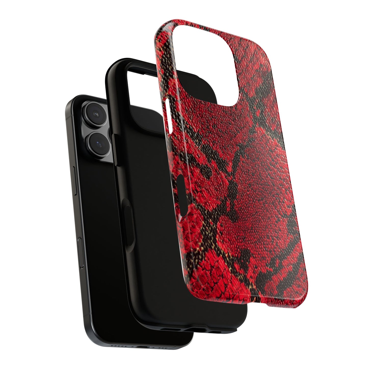 Red Snake Skin [TOUGH CASE]