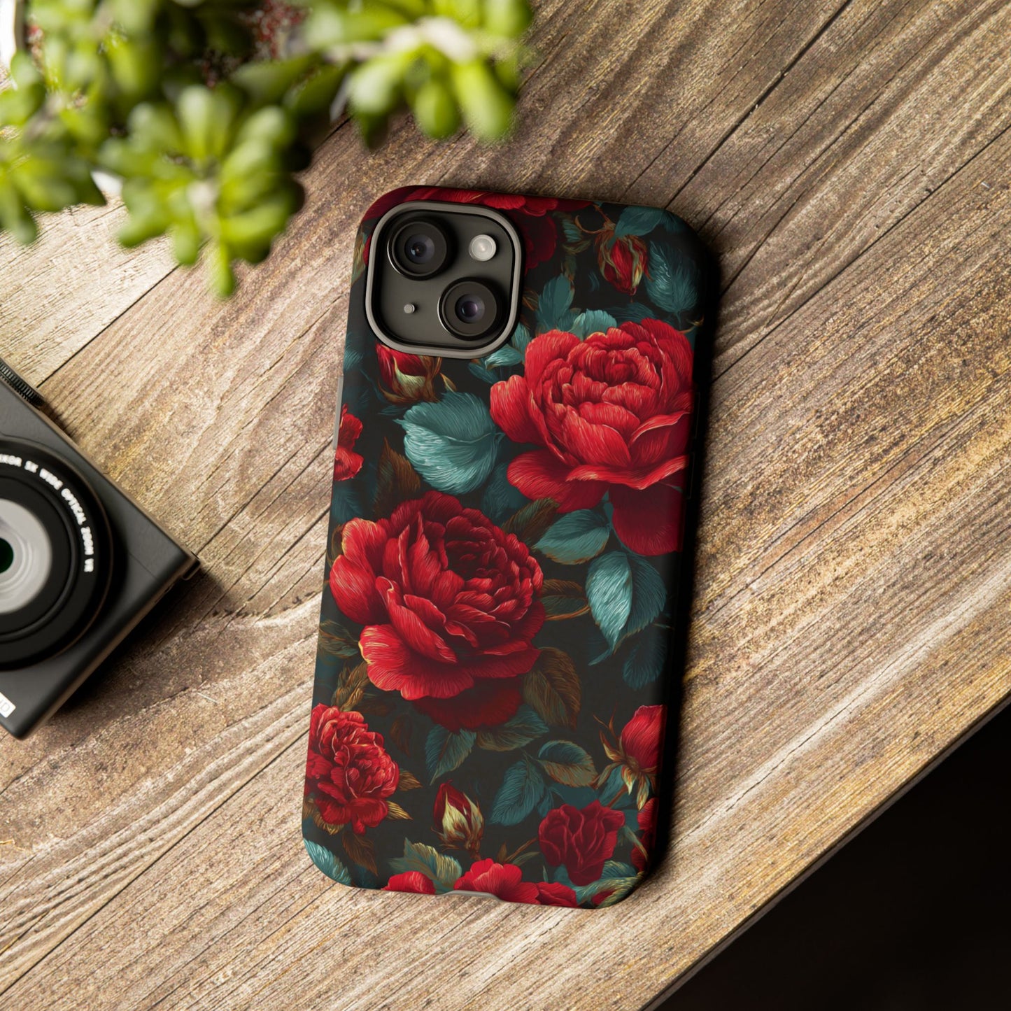 BESTSELLER Floral Red Roses [TOUGH CASE]