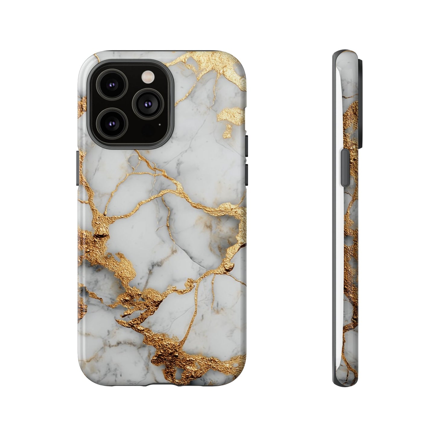 White & Gold Marble [TOUGH CASE]