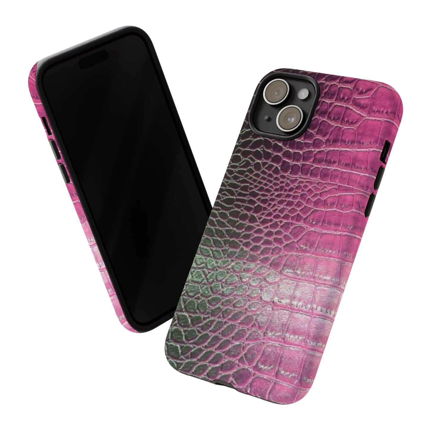 Purple Crocodile Leather [TOUGH CASE]