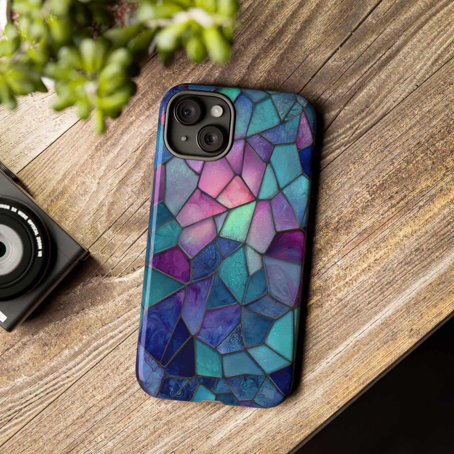 Stained Glass (iPhone X - iPhone 17 Pro Max) [TOUGH CASE]