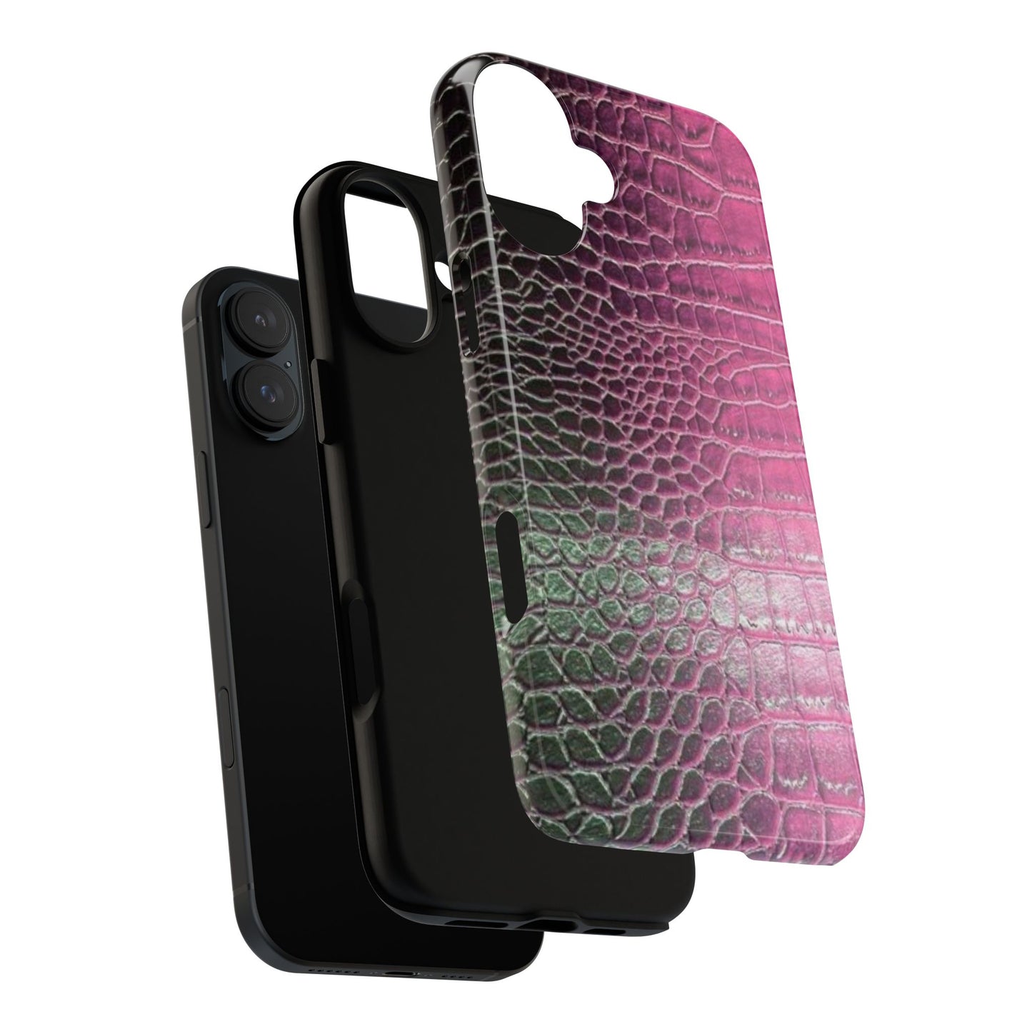 Purple Crocodile Leather [TOUGH CASE]