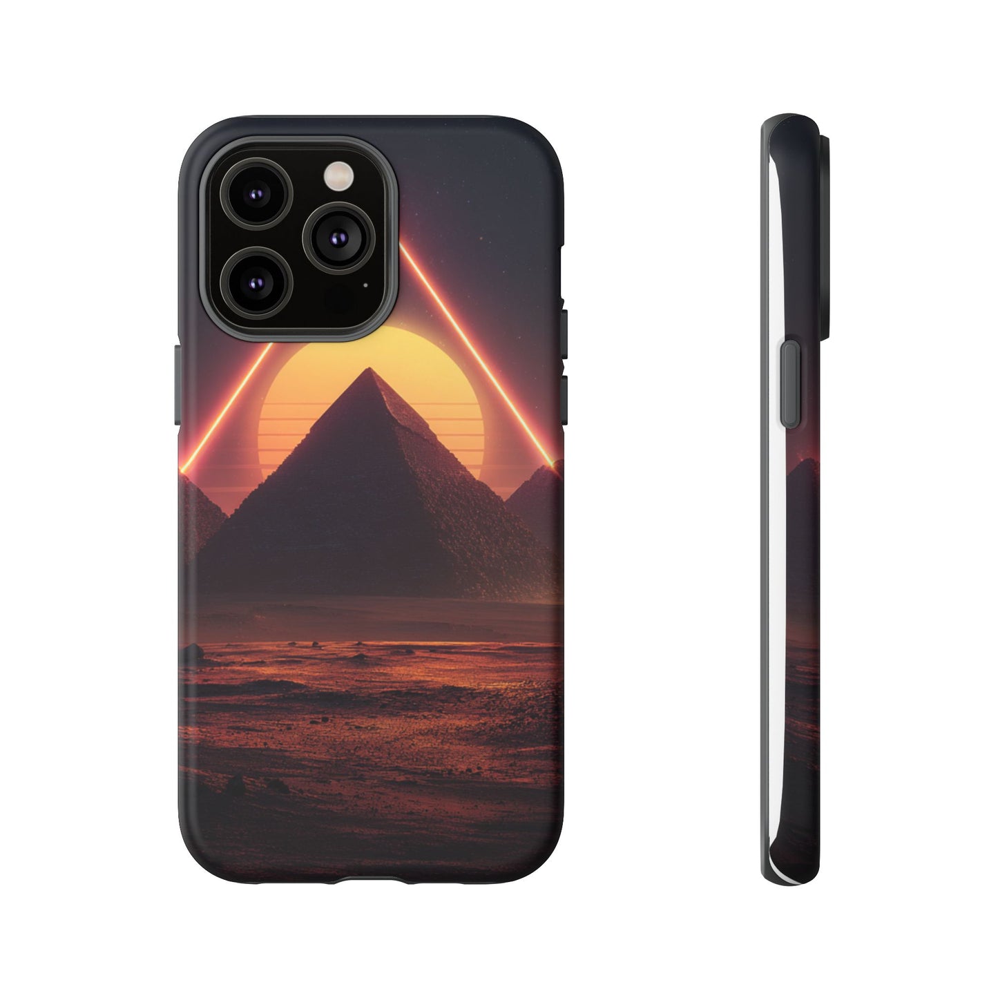 Retro Pyramid Sunset [TOUGH CASE]