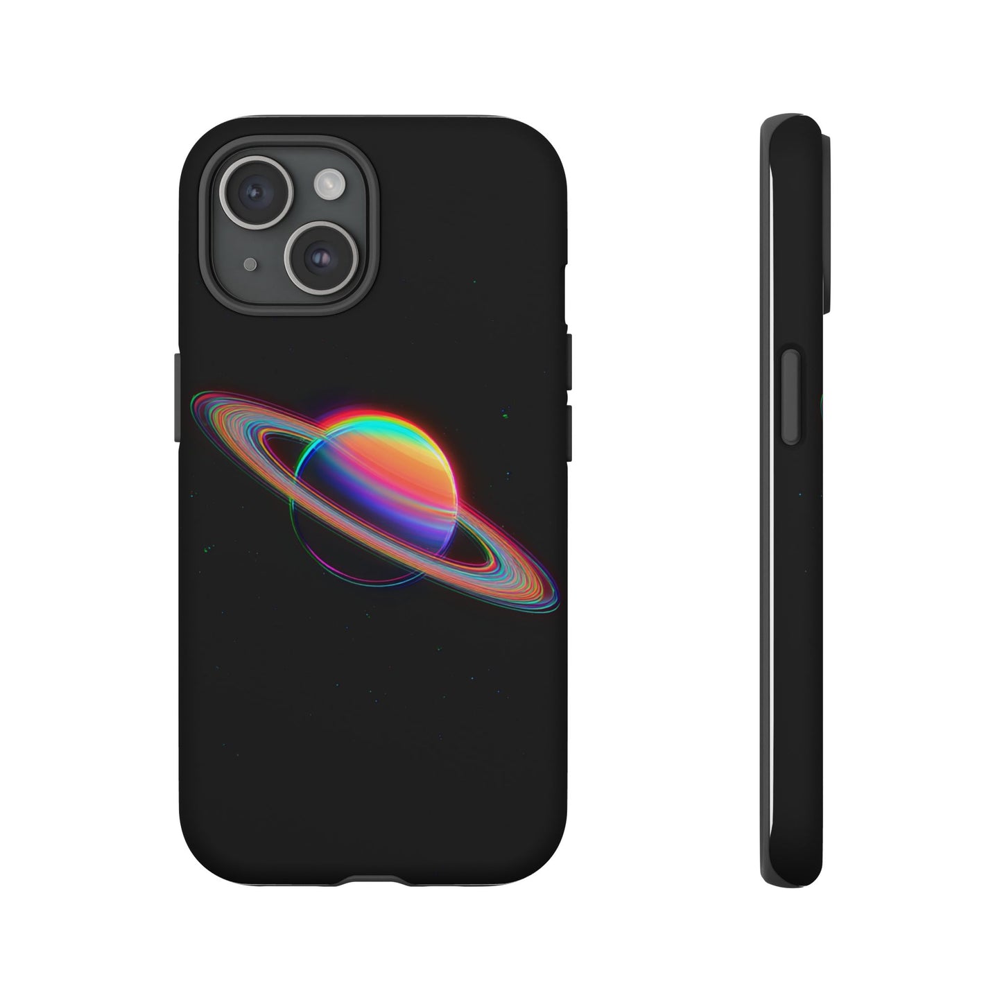 Glitched Saturn – (iPhone X - iPhone 17 Pro Max) [TOUGH CASE]