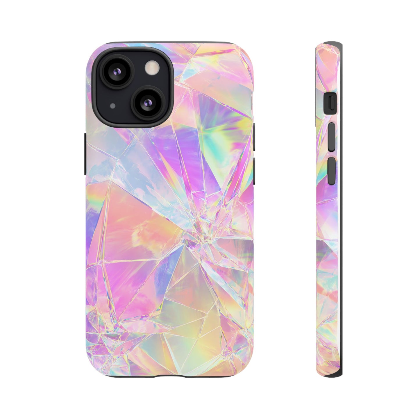 Iridescent Shards Phone Case (iPhone X - iPhone 17 Pro Max) [TOUGH CASE]