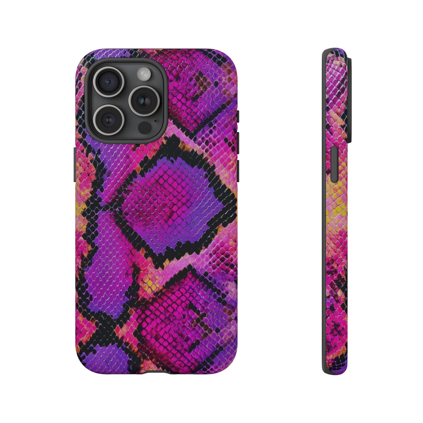 Purple Pink Snake Skin [TOUGH CASE]
